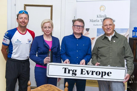 Na fotografiji Dami Zupi (Damjan Zupanc), Michaela Krenn, Miran Dokl, Karl Lautner